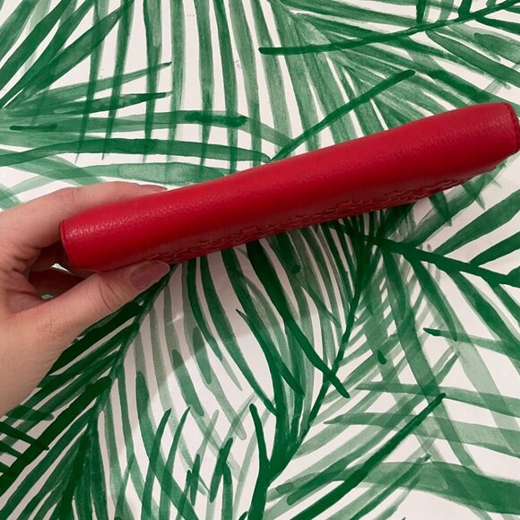 Kate Spade Neda Wallet Flynn Street Stitched Leather Prikly Pear - Picture 5 of 10